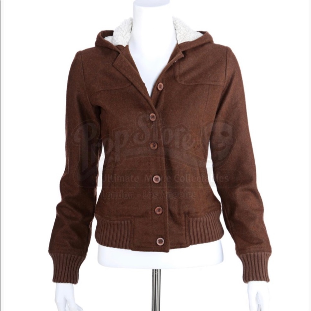 ISO Brown Rubbish Sherpa Jacket -wornby Bella Swan
